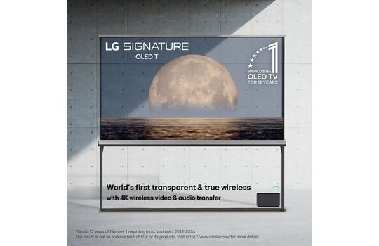 LG 77" Transparent 4K Smart TV with True Wireless (2024) IMG
