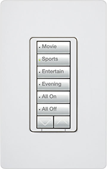 Lutron RadioRA2 RRD-HN6BRL White