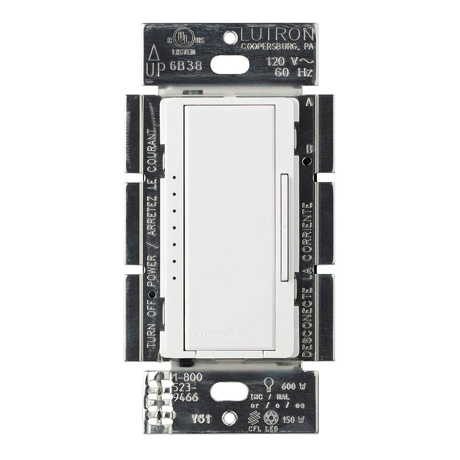 Lutron RRD-PROWH MAESTRO RF Dimmer with PRO LED+ Technology White