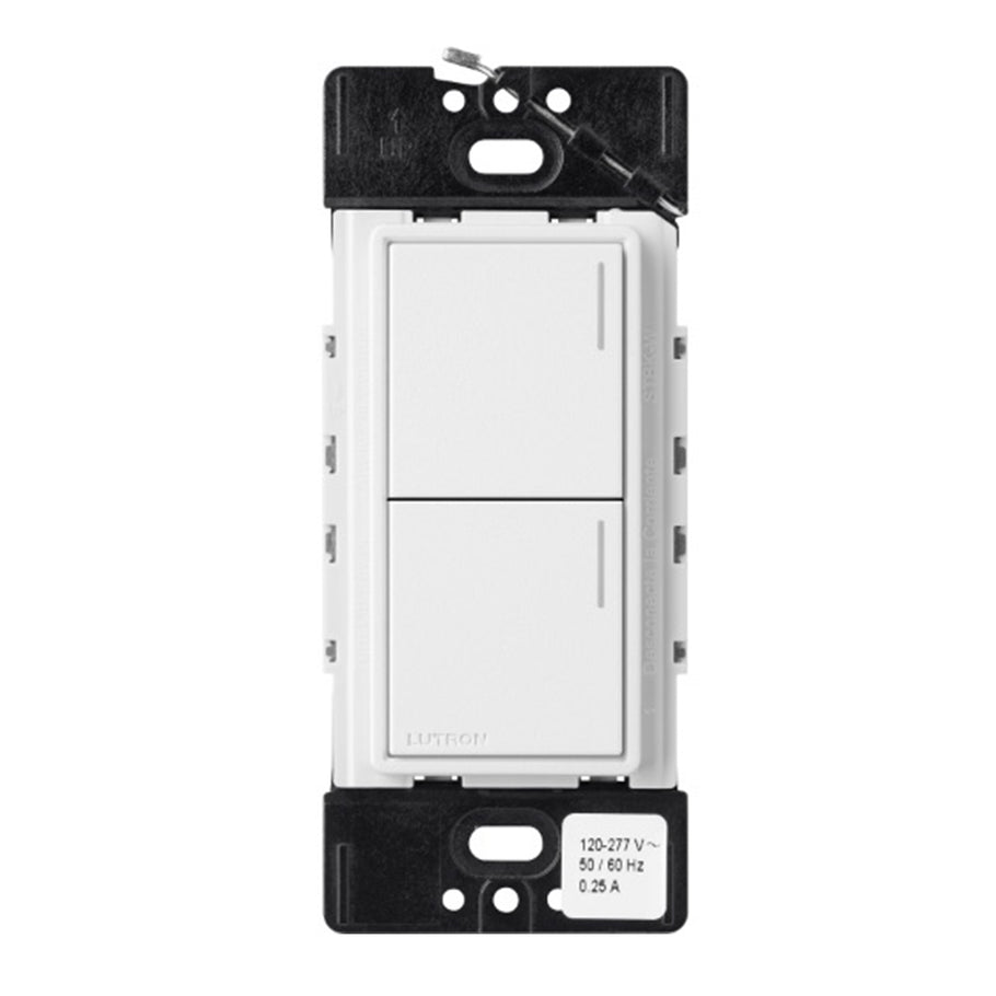 Lutron RadioRA3 RRST-W2B Snow White