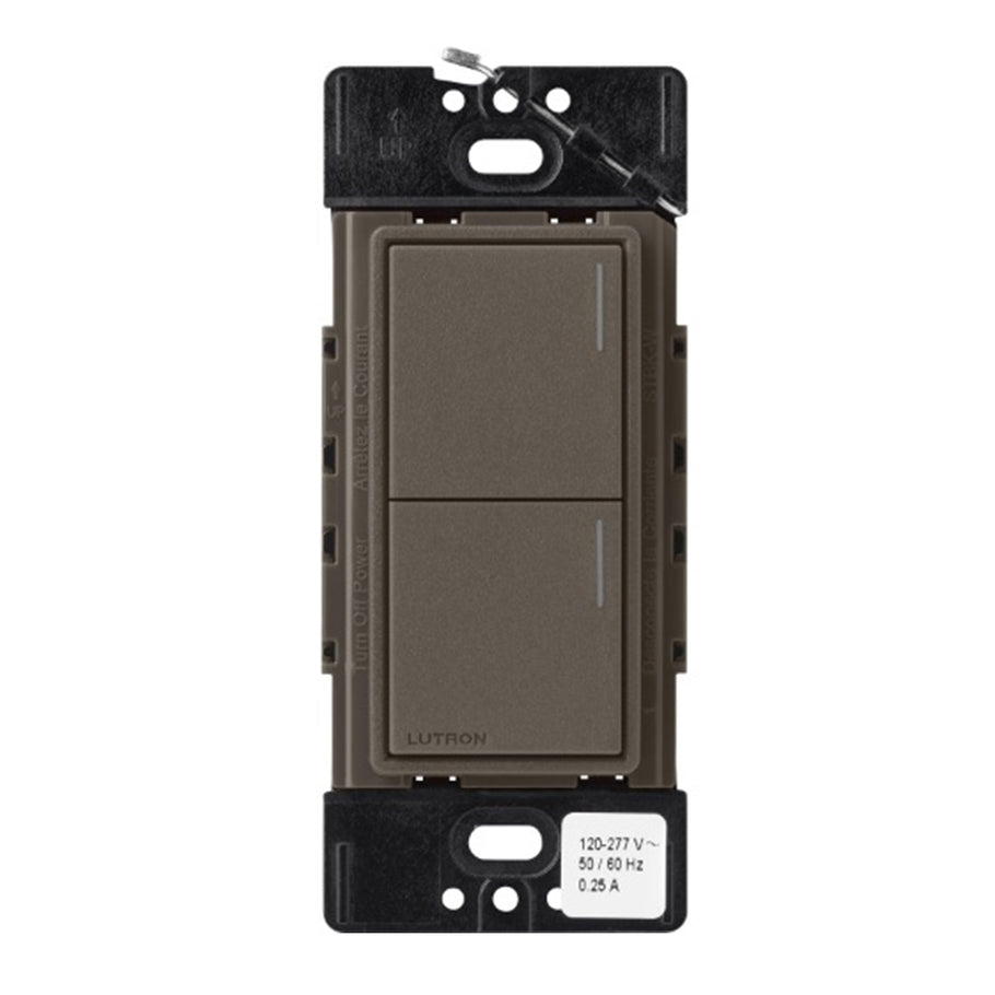 Lutron RadioRA3 RRST-W2B Truffle