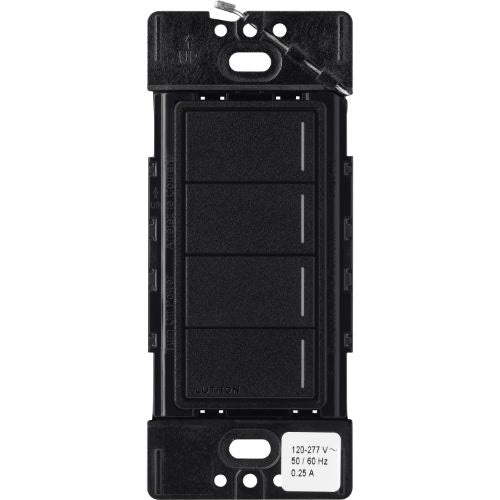 Lutron RadioRA3 RRST-HN4B Midnight