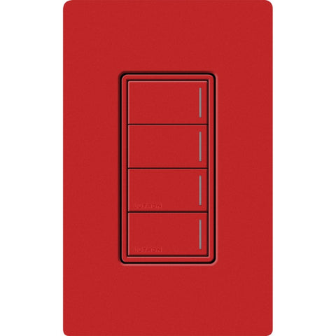 Lutron RadioRA3 RRST-W4B Signal Red
