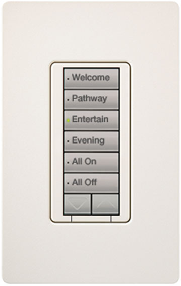 Lutron RadioRA2 RRD-W6BRL Biscuit 