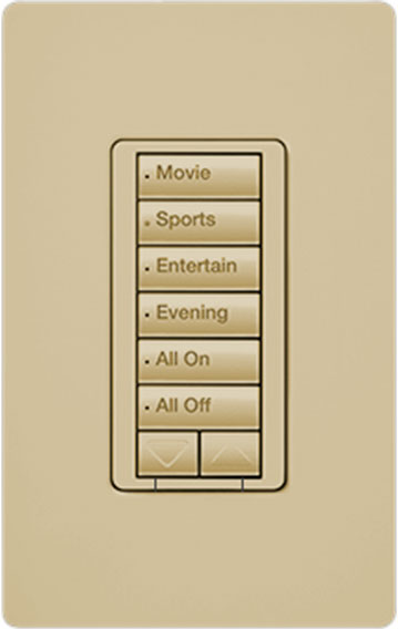 Lutron RadioRA2 RRD-HN6BR Ivory