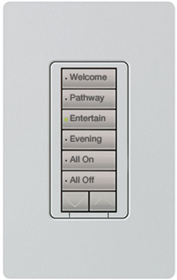 Lutron RadioRA2 RRD-W6BRL Palladium 