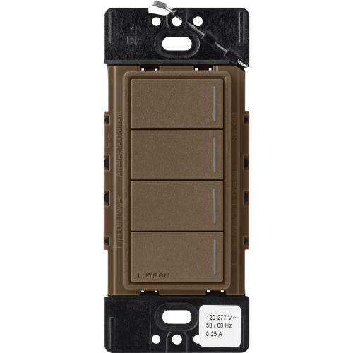 Lutron RadioRa3 RRST-HN4B Espresso