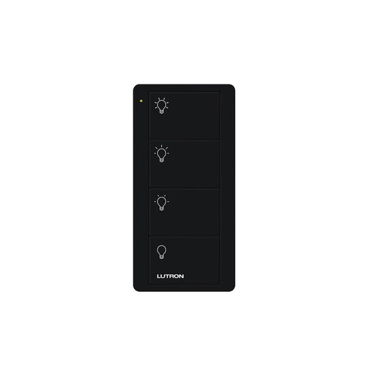 Lutron PJ2-4B-GBL-L31, Pico 4-BUTTON, Wireless Scene Control - Black