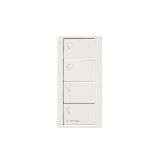 Lutron PJ2-4B-GWH-L31, Pico 4-BUTTON, Wireless Scene Control - White