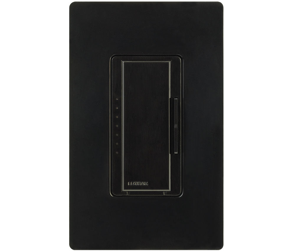 Lutron RRD-PROWH MAESTRO RF Dimmer with PRO LED+ Technology Black