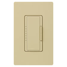Lutron RRD-PROWH MAESTRO RF Dimmer with PRO LED+ Technology Ivory