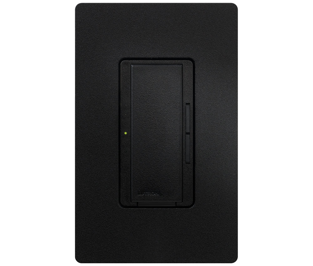 Lutron RRD-PROWH MAESTRO RF Dimmer with PRO LED+ Technology Midnight