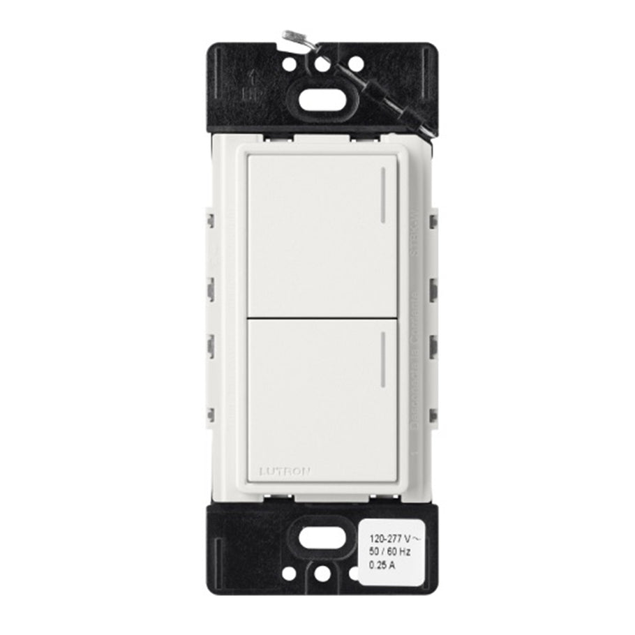 Lutron RadioRA3 RRST-W2B Architectural White